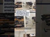 Washington officials potentially thwart school shooting after tips led to arrest of 13