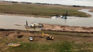 El Gobierno le prometió al campo avanzar con las obras de dragado en el Río Salado