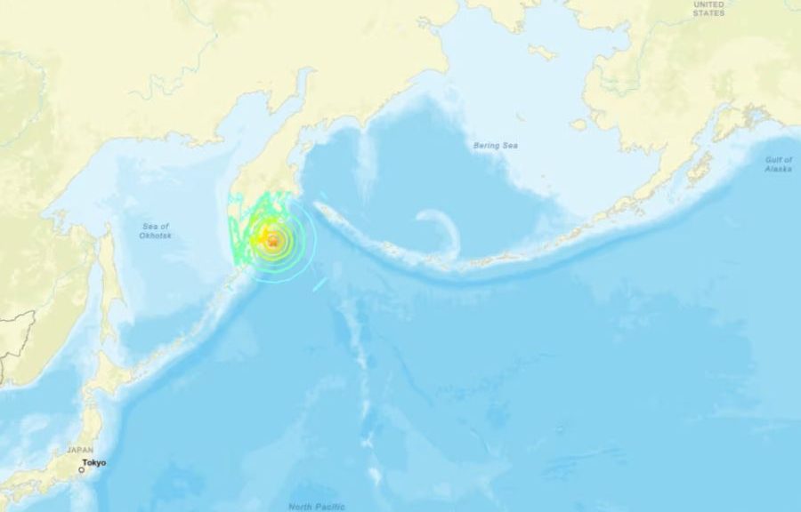 Alaska levanta la alerta de tsunami tras el sismo de 7.8 en Rusia