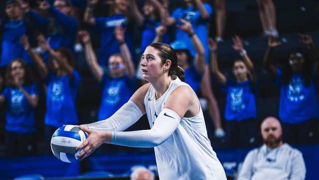 No. 18 Creighton Volleyball Sweeps UNI to Close Bluejay Invitational