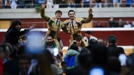 El torero zaragozano Aarón Palacio vuelve a abrir por la puerta grande de Logroño