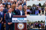 Shutdown showdown: Democrats flood Capitol Hill to blast GOP on 'vacation'