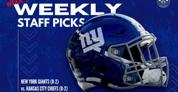 NFL Week 3 picks, predictions: Can Giants beat Kansas City on Sunday night?