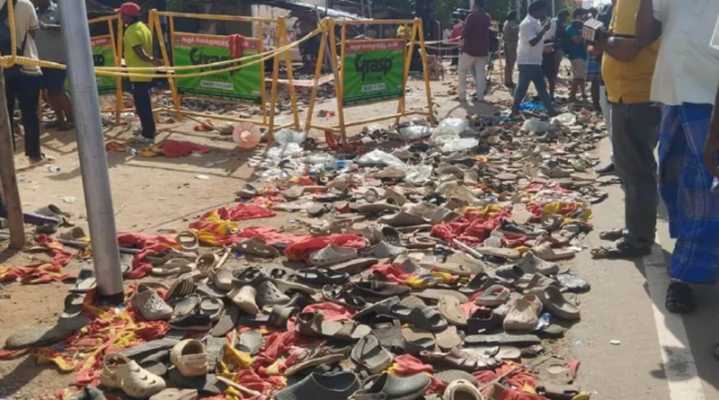 Estampida en mitin político en India deja 38 fallecidos y más de 150 heridos