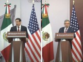 México y Estados Unidos reafirman cooperación en seguridad