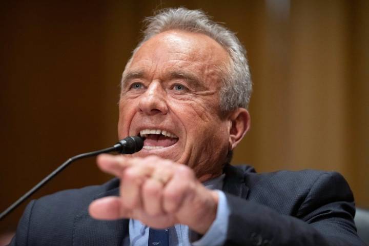 Photos from a fiery 3-hour Senate hearing with Robert F. Kennedy Jr.