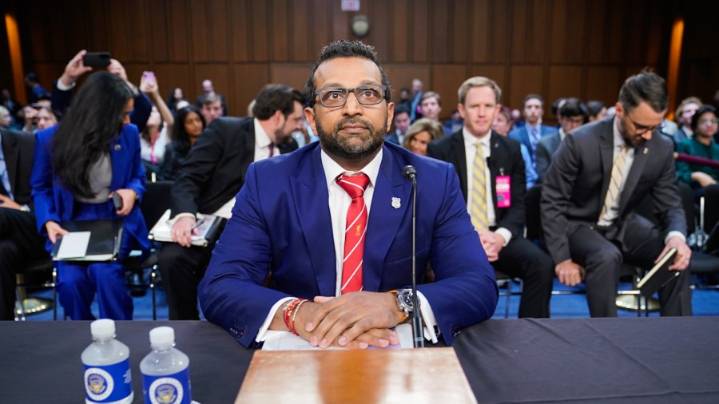 Live updates: Patel faces senators amid mounting scrutiny; Trump heads to UK