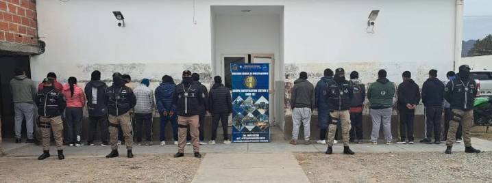 29 allanamientos por hechos violentos en Salta Capital y San Lorenzo: Hay 20 detenidos