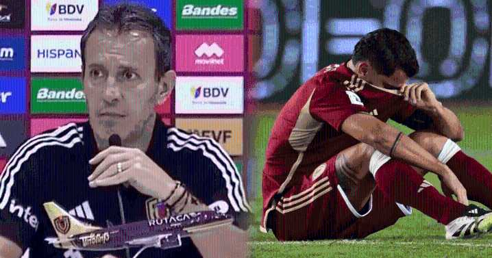 DT de Venezuela no quiso dar conferencia tras dura eliminación del Mundial: "Pido disculpas"