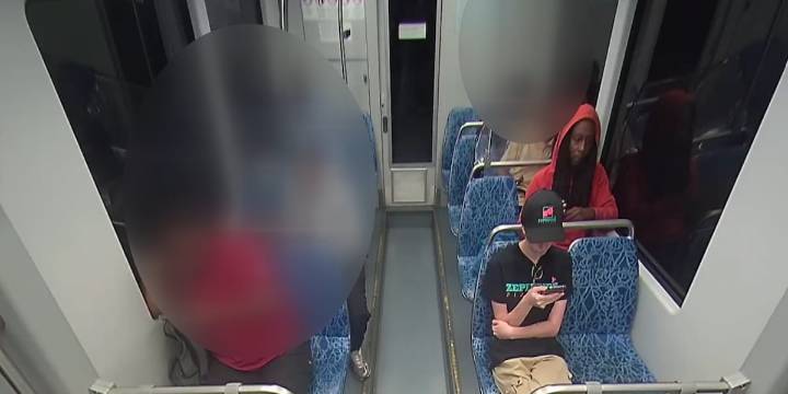 GRAPHIC: Video shows moment Ukrainian refugee stabbed to death by man on light rail train in Charlotte