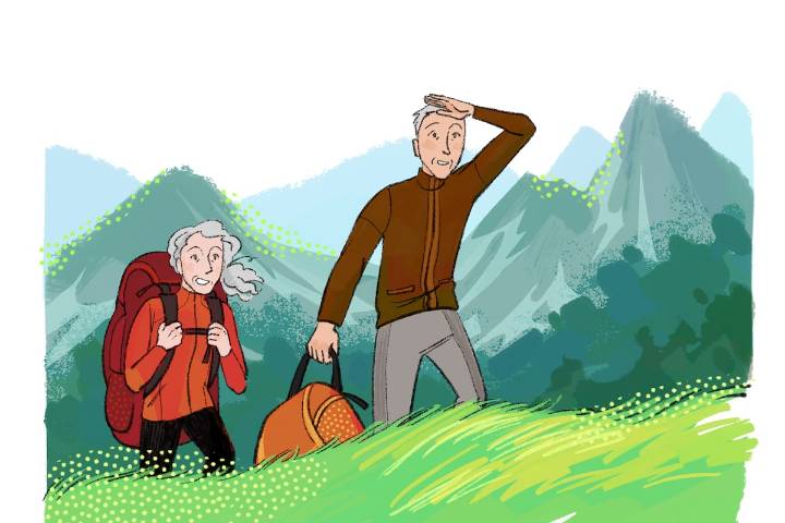 We returned to backpacking at an older age, when everything seemed heavier