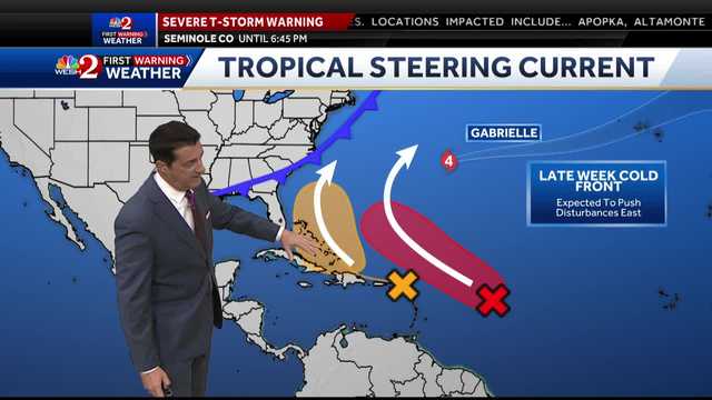 Watching Invest94-L +  more storms Wednesday!