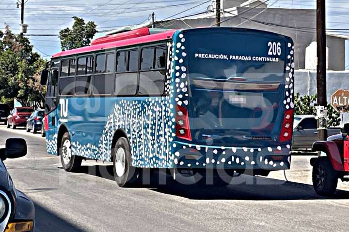 Suspensión del transporte público en La Paz por efectos del huracán Lorena