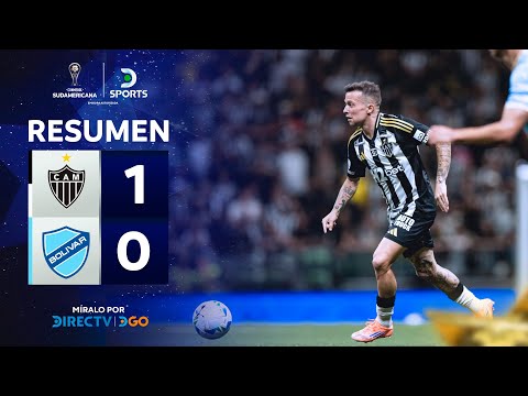 Bolívar vs. Atlético Mineiro (0-1): resultado, resumen y gol del partido por Copa Sudamericana 