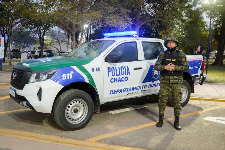 Plan de Seguridad: nuevo patrullero 4×4 para la zona rural de Pinedo