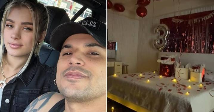 Ultrack sorprendido por Claudia Artiles en su cumpleaños 37