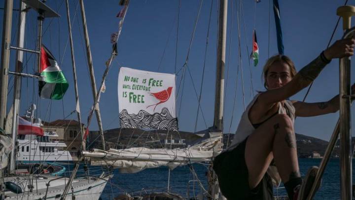 Tripulante de flotilla de apoyo a Gaza habla de su experiencia, explica por qué se unió, y denuncia agresiones