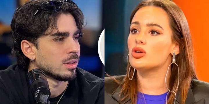 Agustín Franzoni, ex de Flor Jazmín Peña, aseguró que guarda fotos íntimas de sus exparejas y fue repudiado