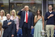 US Open: La final del US Open comienza con casi una hora de retraso por la presencia de Trump