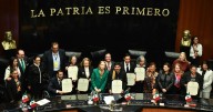‘Sí, protesto’: Ministros de la Suprema Corte asumen sus cargos en el Senado y reciben sus constancias