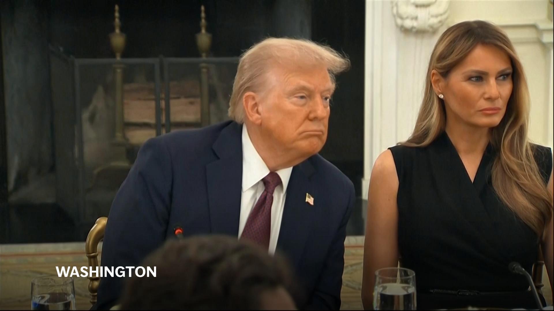 Trump covers Zelenskyy call, RFK Jr., NYC mayor race and jobs report at a White House dinner
