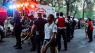 Amid a beefed-up NYPD presence, a spate of weekend shootings