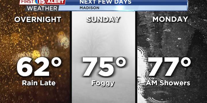 Stormy weekend continues