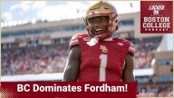 DOMINATION: Boston College CRUSHES Fordham 66