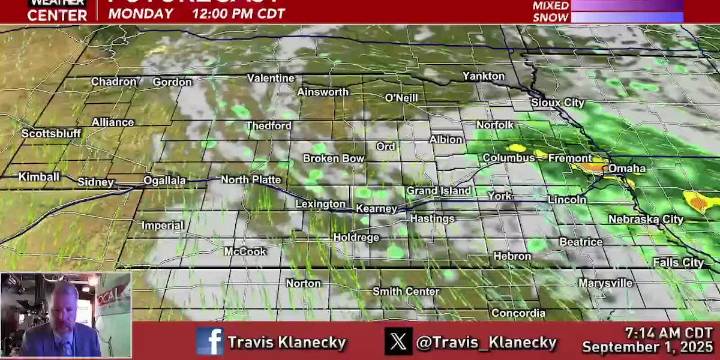 Many still missing the sun for another day, as temperatures remain below average