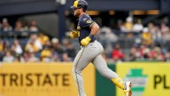 Bauers, Chourio hit 2-run HRs, Woodruff pitches 6 scoreless innings as Brewers beat Pirates 4