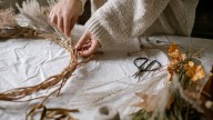 DIY A Stunning Fall Wreath Using Foraged Items From Your Yard