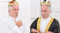 Jeffrey Epstein Pictured as King on His Custom Chess Board with His Queens