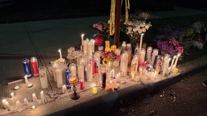 Vigil in Bellerose, Queens, honors murdered couple