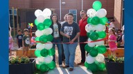 Belton ISD's Charter Oak Elementary cuts ribbon on Cheetah Grove student garden