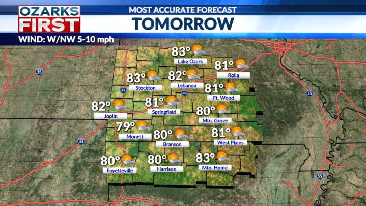 Hibernating rain chances as the pattern goes quiet for the close of September