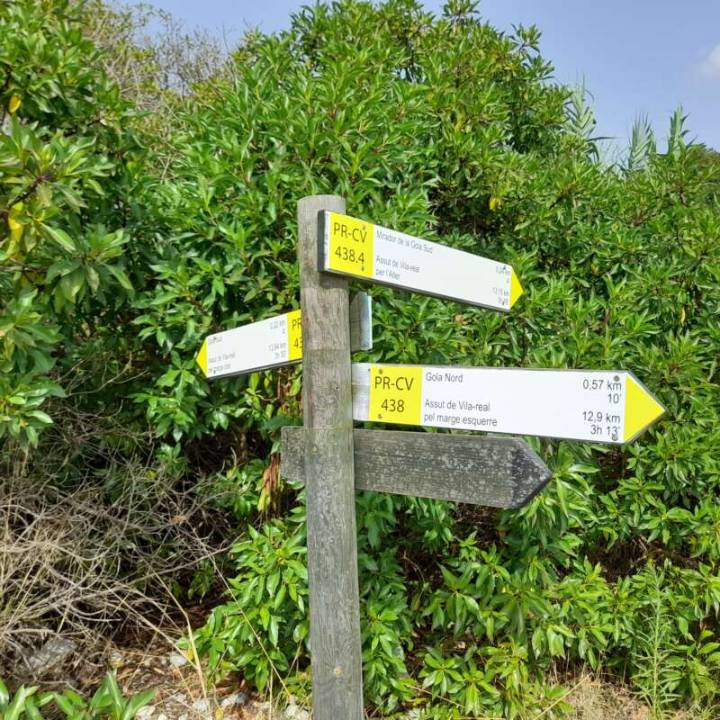 Almassora renueva la señalización del sendero PR