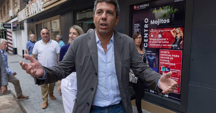Un mensaje Es Alert avisa del riesgo de inundación por lluvias en Valencia y Castellón