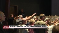 Emotional vigil at Nfluence Church for Charlie Kirk