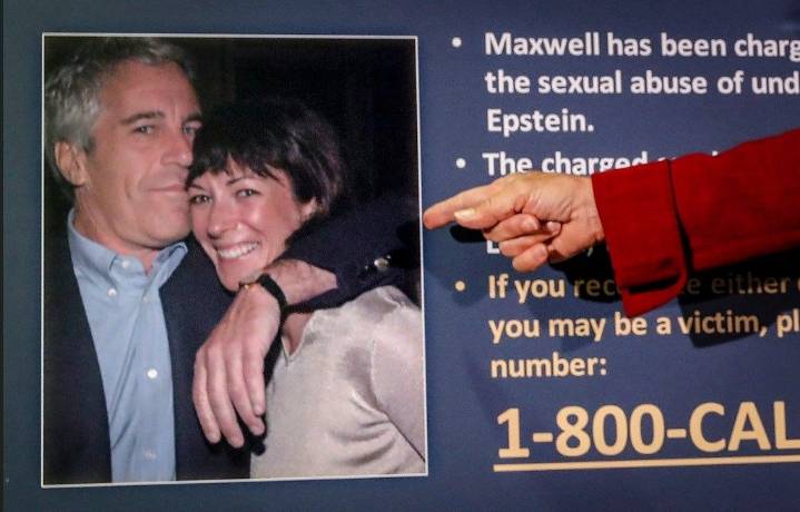 Justice Dept. official meets with Ghislaine Maxwell, Jeffrey Epstein's imprisoned former girlfriend