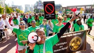 Scenes from the 2025 Labor Day parade in Detroit