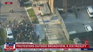 Protesters gather at ICE facility outside Chicago
