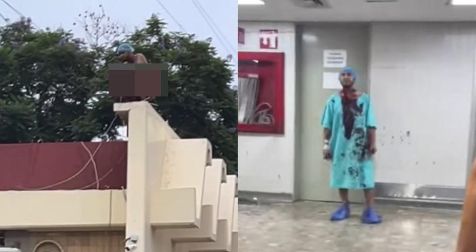 Atienden a paciente que presentó brote psicótico en IMSS de Torreón; cayó y sufrió lesiones