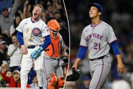 Mets fail to gain ground in wild-card race with loss to Cubs
