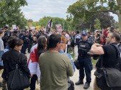 Police arrest multiple people at demonstrations in Toronto