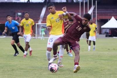 Selección sub-17 de Colombia vence 2-1 a Venezuela en un amistoso con causa social