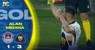 ¡GOLAZO de Alan Medina que la cuelga en el ángulo y pone el tercero vs Mazatlán!