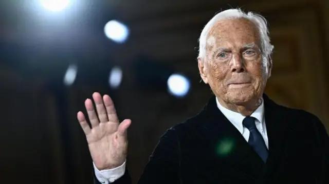 Arrancan homenajes a Giorgio Armani en Milán