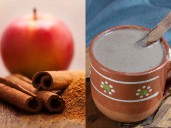 Cremoso atole de manzana y canela, delicioso y reconfortante