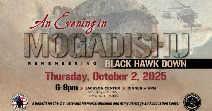 Huntsville events honor 'Black Hawk Down' heroes & families