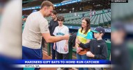 Boy trades Cal Raleigh's historic home run ball for special Mariners gifts